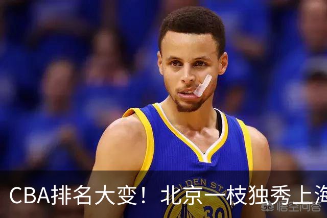 CBA排名大变！北京一枝独秀上海第3，辽宁首败排名第4，广东第15